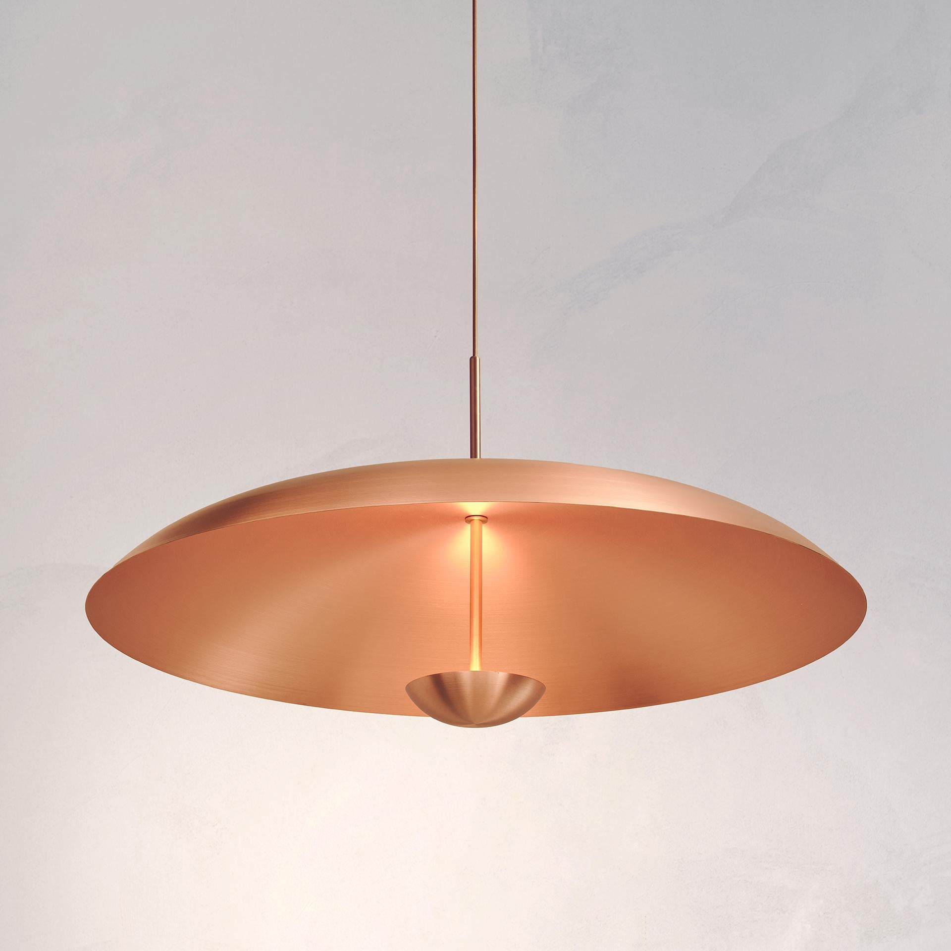 British Cosmic 'Ares Pendant 100', Handmade Copper Ceiling Light For Sale