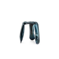 Cosmic Blue Mini Plopp Stool by Zieta