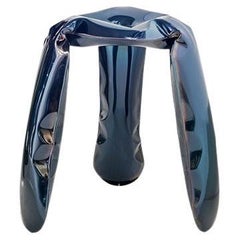 Cosmic Blue Standard Plopp Stool by Zieta