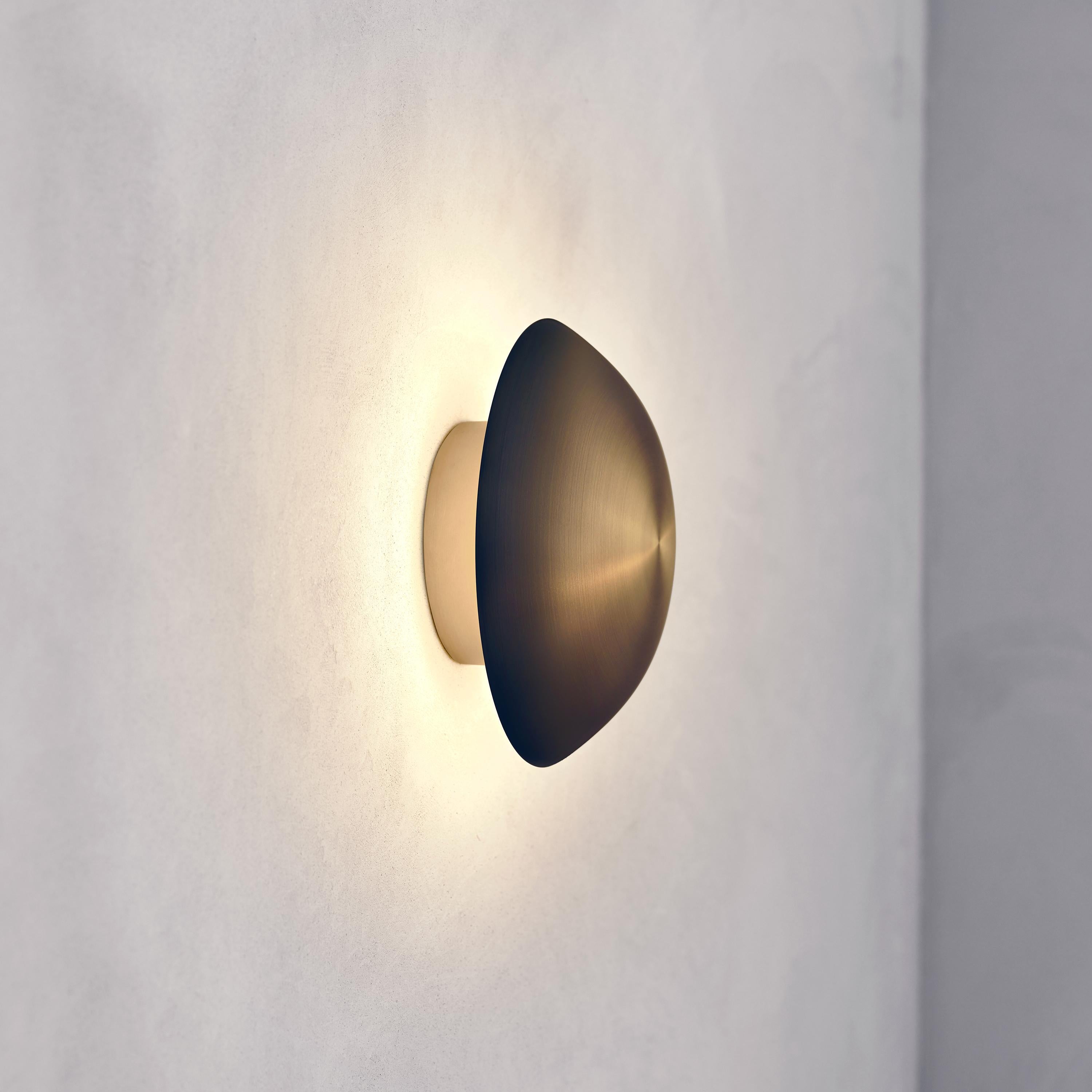 Cosmic 'Comet Ore 20' Bronze Gradient Patinated Brass Wall Light, Sconce In New Condition For Sale In London, GB