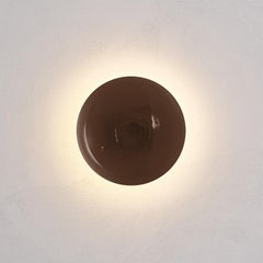 'Cosmic Comet Sepia 20' Handmade Lacquered Brass Wall Light