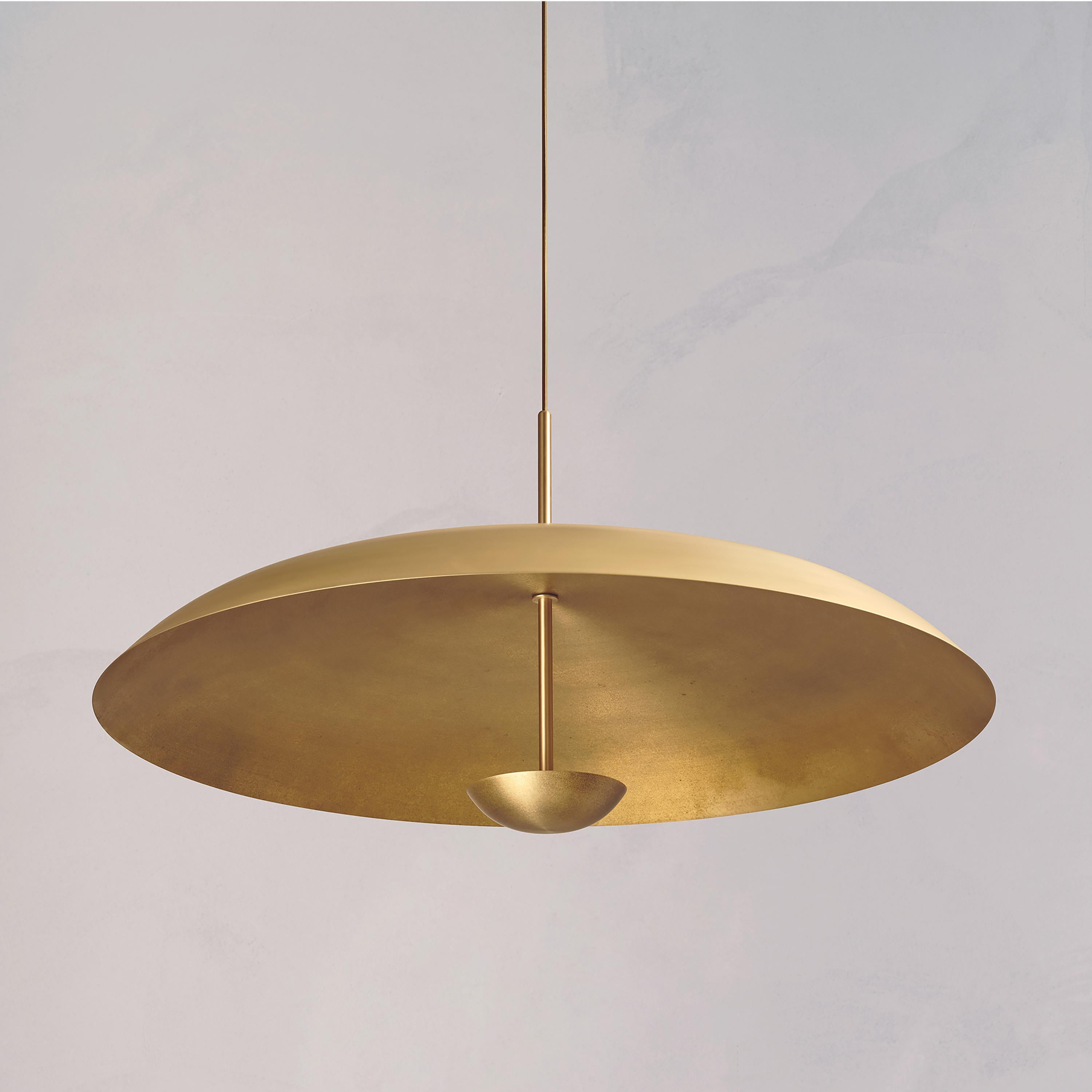 brass ceiling lamp