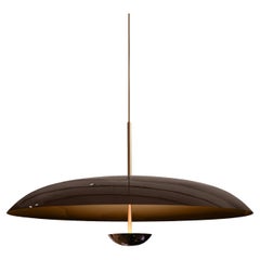 Cosmic Pendant 100 'Sepia' Artisan Handmade Lacquered Brass Ceiling Light