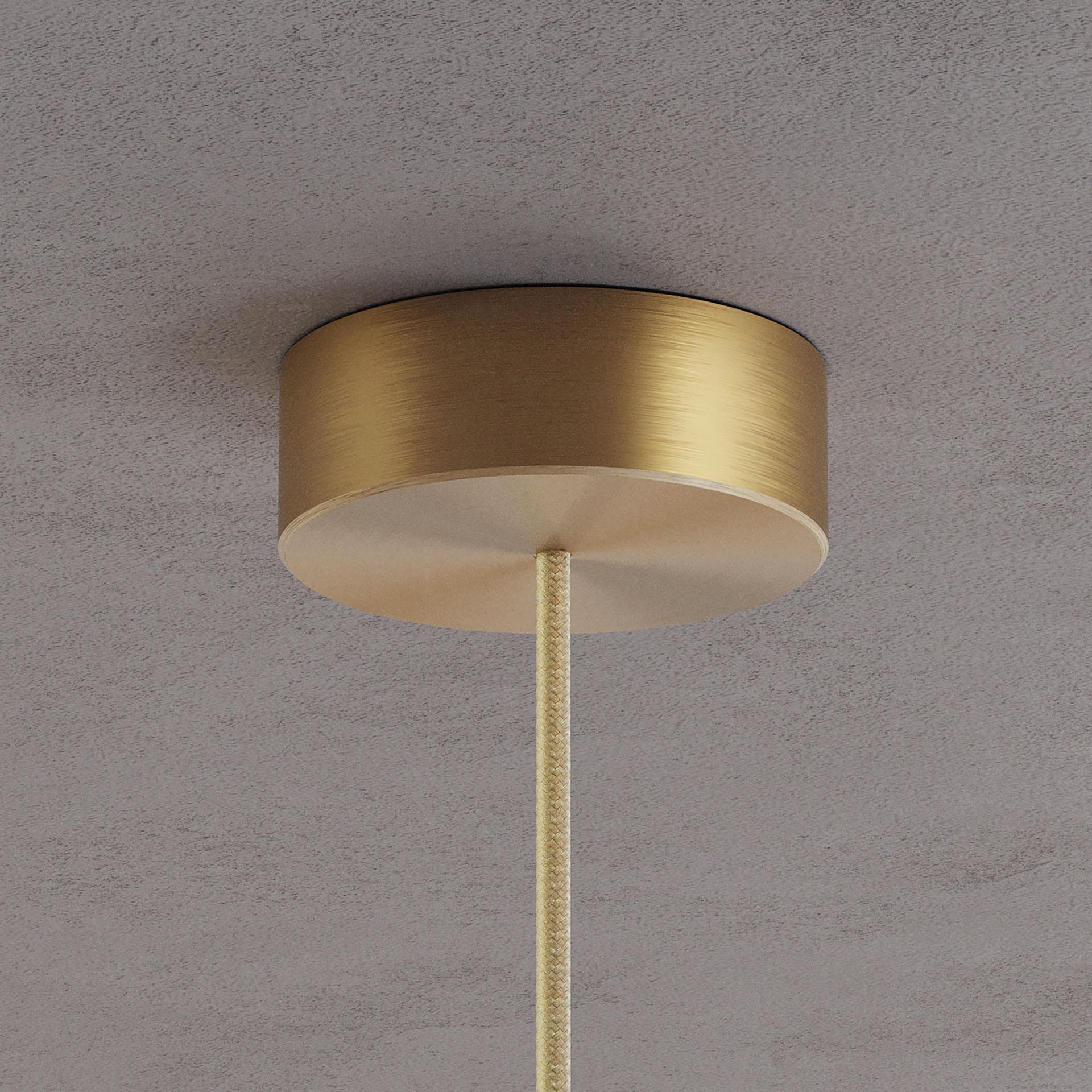 'Cosmic Purion' Chandelier XL 100, White Lacquered Brass Pendant, Ceiling Lamp For Sale 2