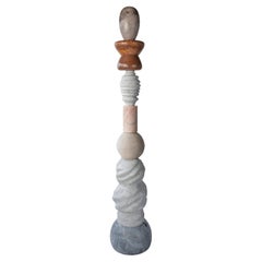 Cosmic Relics 1 - Sten Studio - 2024 - Edition 3 of 8 - Natural stones totem