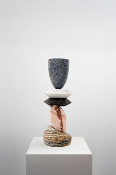 Cosmic Relics 10 - Sten Studio - 2025 - Unique - Natural stones totem