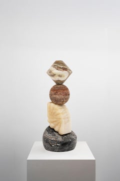 Cosmic Relics 11 - Sten Studio - 2025 - Unique - Natural stones totem