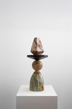 Cosmic Relics 12 - Sten Studio - 2025 - Unique - Natural stones totem