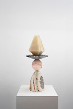 Cosmic Relics 12 - Sten Studio - 2025 - Unique - Natural stones totem