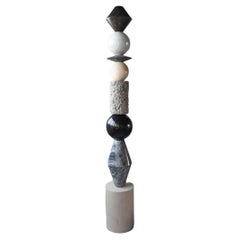 Cosmic Relics 3 - Sten Studio - 2024 - Edition 2 of 8 - Natural stones totem