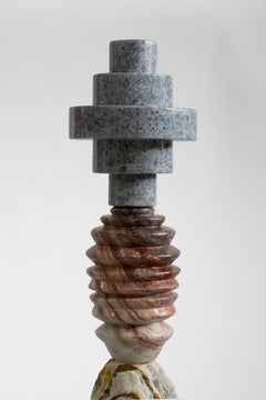 Cosmic Relics 4 - Sten Studio - 2025 - Unique - Natural stones totem