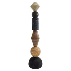 Cosmic Relics 5 - Sten Studio - 2025 - Unique - Natural stones totem