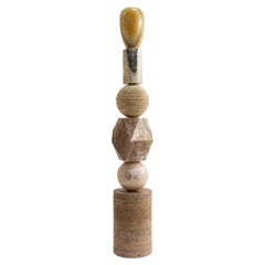 Cosmic Relics 6 - Sten Studio - 2025 - Unique - Natural stones totem