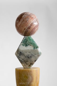 Cosmic Relics 8 - Sten Studio - 2025 - Unique - Natural stones totem