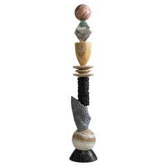 Cosmic Relics 8 - Sten Studio - 2025 - Unique - Natural stones totem