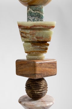 Cosmic Relics 9 - Sten Studio - 2025 - Unique - Natural stones totem