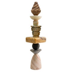 Cosmic Relics 9 - Sten Studio - 2025 - Unique - Natural stones totem