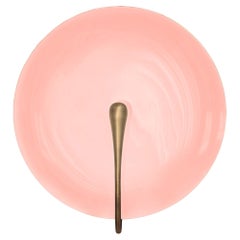 'Eclipse Rose' Handmade Lacquered Brass Contemporary Wall Light, Sconce