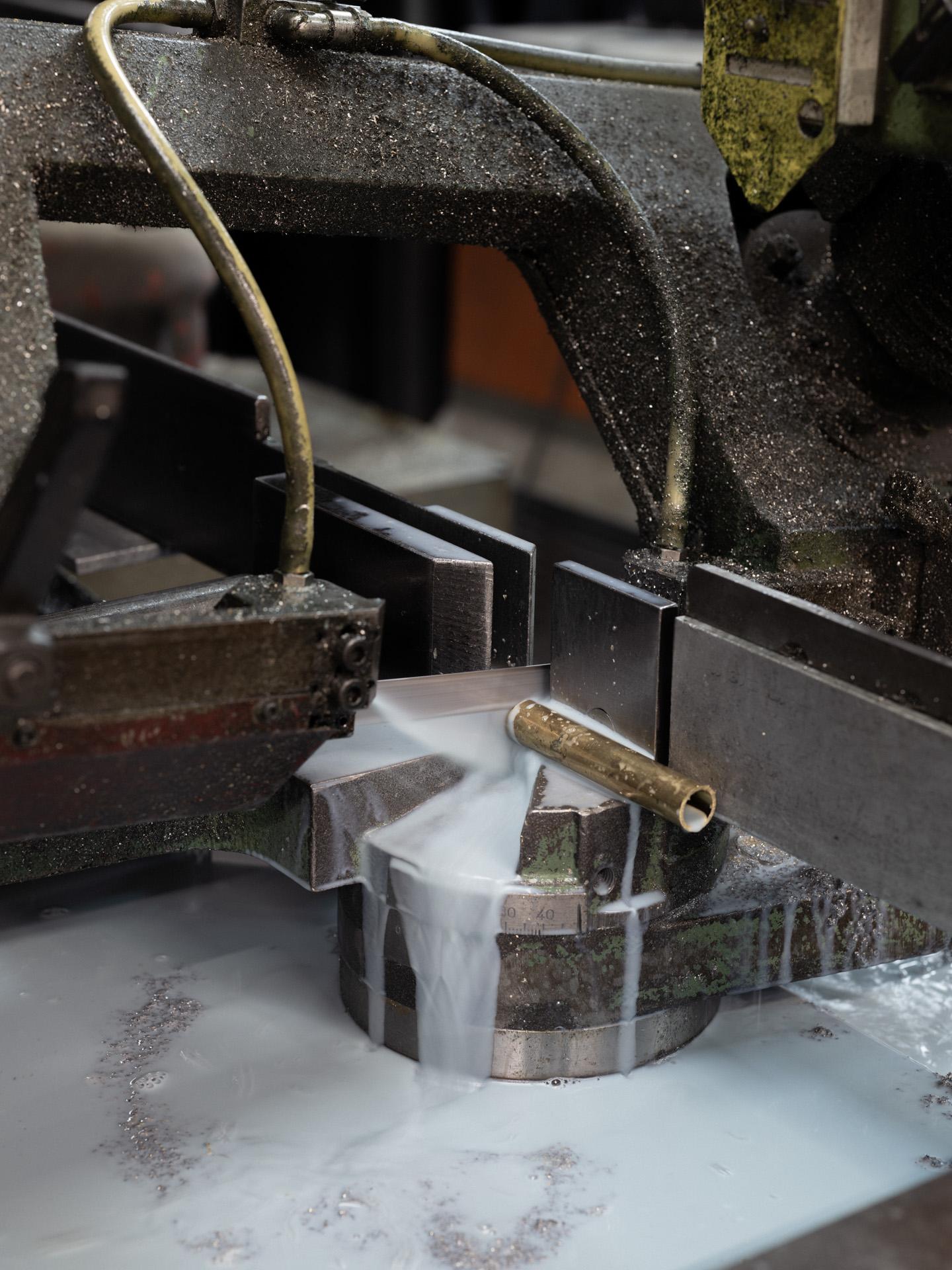 'Cosmic Solstice Caramel' Table Lamp, Handmade Leather Wrapped Brass Table Light For Sale 2