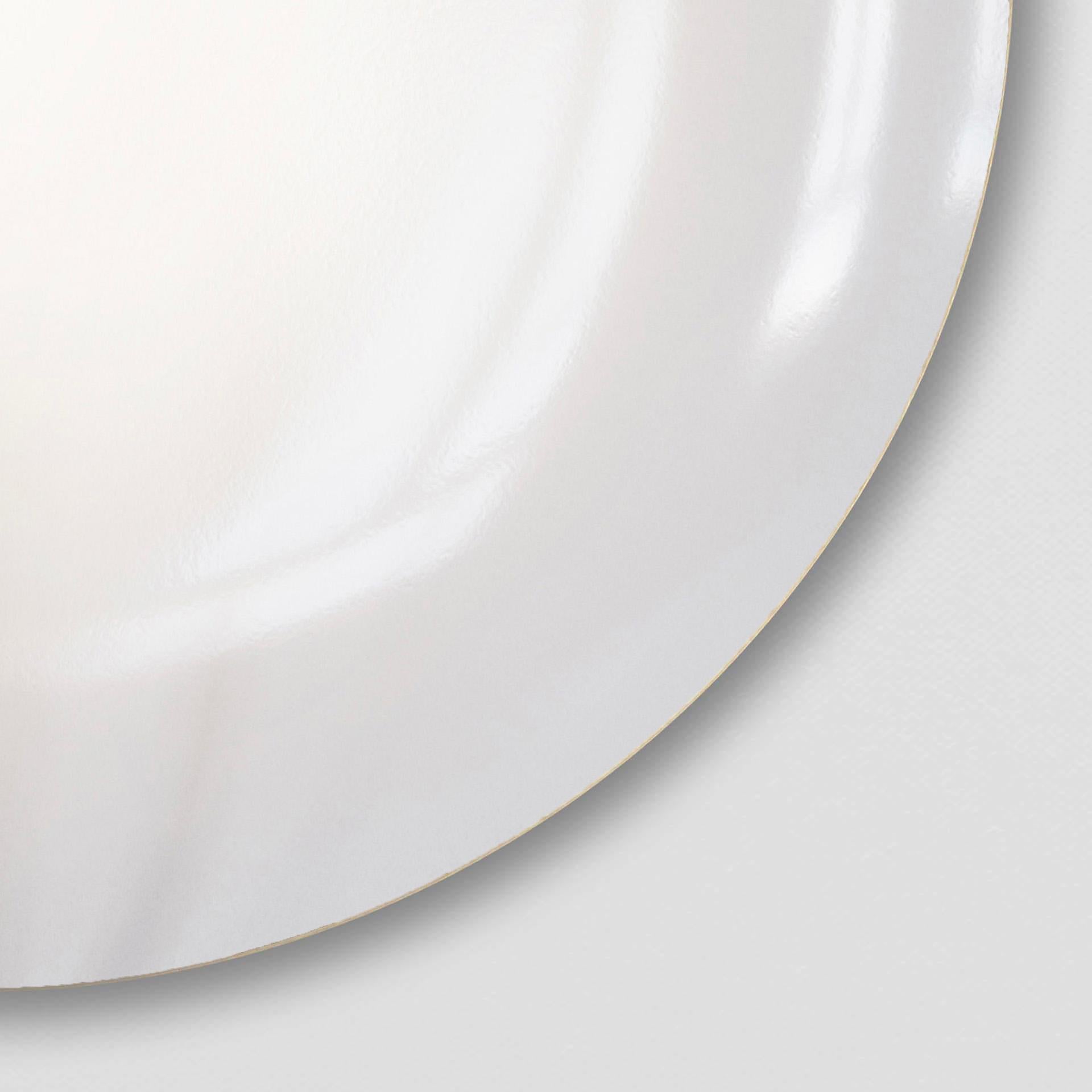 Contemporary 'Cosmic Solstice Purion' Table Lamp, Handmade Piano Lacquered Brass Table Light For Sale