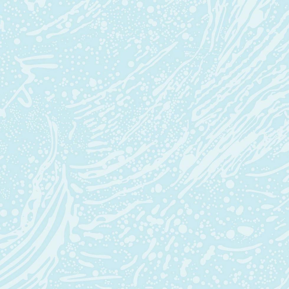 Papier peint créateur Cosmic Splash bleu ionique « Pale Blue and Aqua » (bleu et aqua) en vente