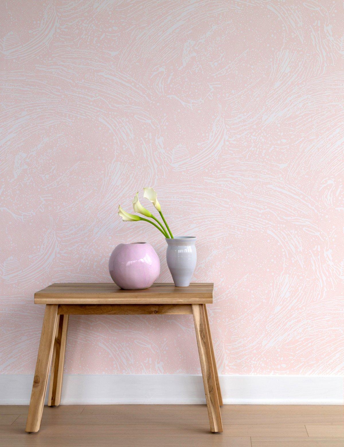 subtle pink wallpaper
