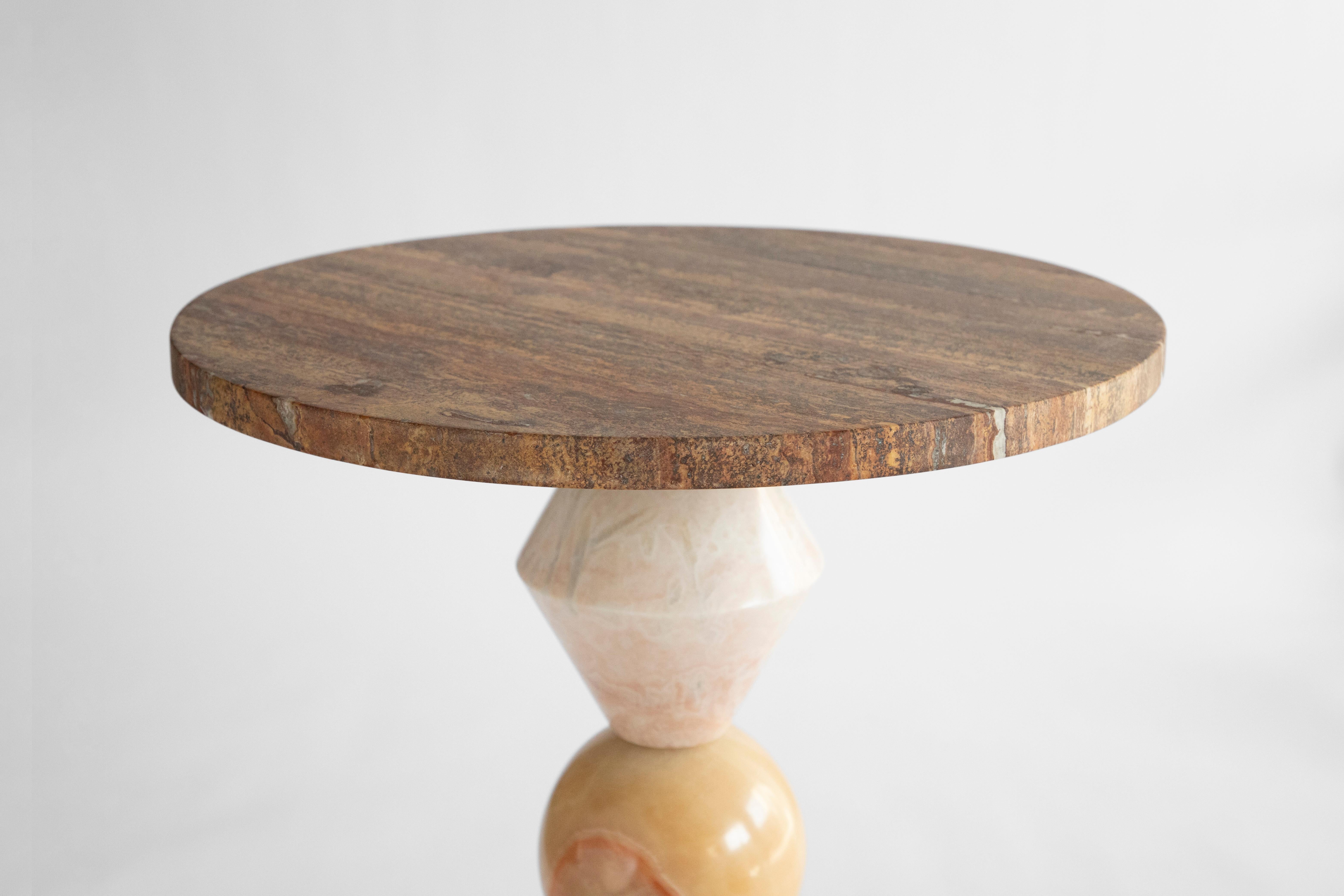 Contemporary Cosmic Traces 4 - Sten Studio - Handcrafted with natural stones For Sale