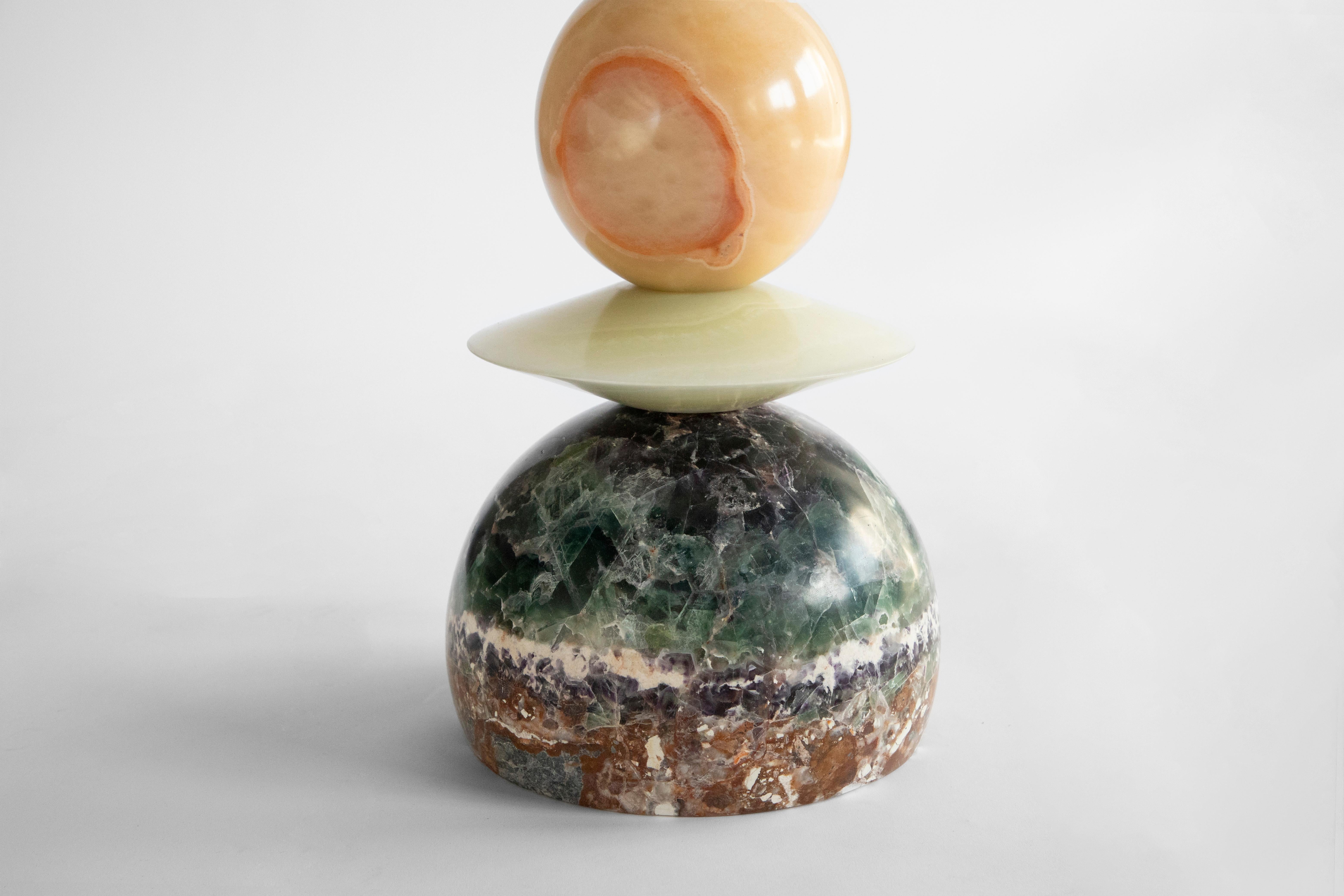 Marble Cosmic Traces 4 - Sten Studio - Handcrafted with natural stones For Sale