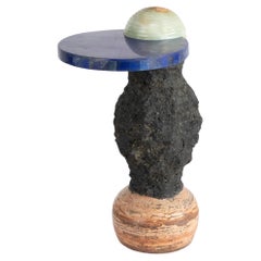 Cosmic Traces 6 - Sten Studio - Lapisaluzi and lava stone, limited edition of 15