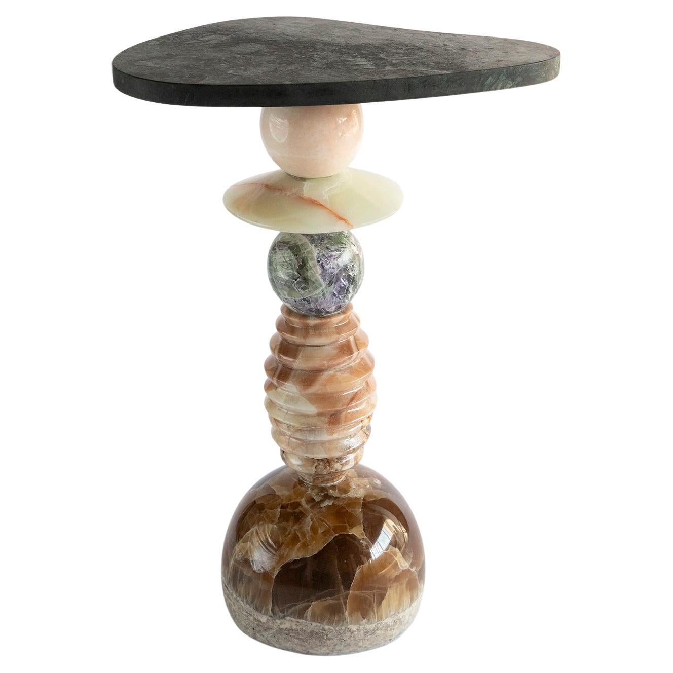 Cosmic Traces 9 - Sten Studio - Handcrafted with natural stones For Sale