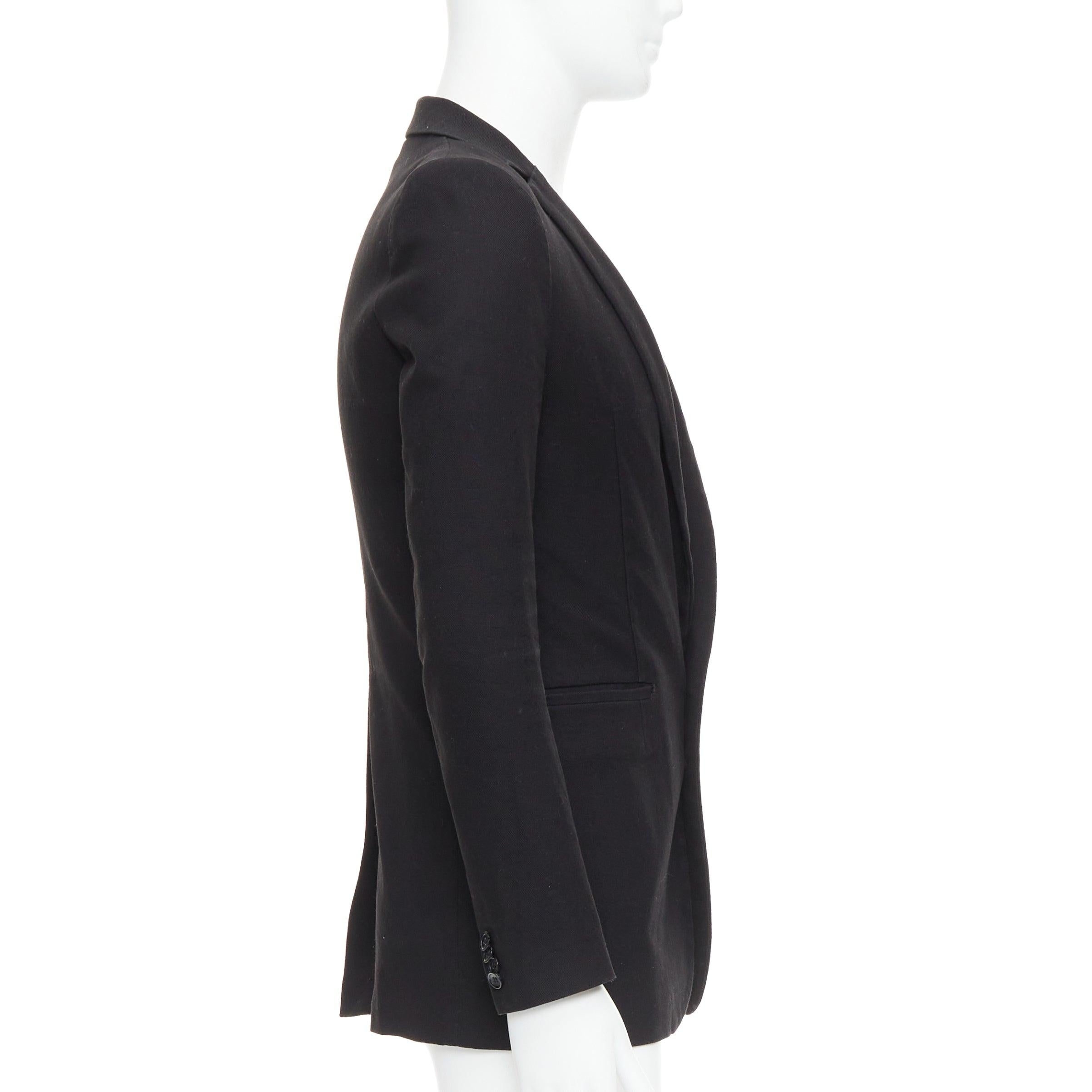 COSMIC WONDER Light Source 1 schwarzer Baumwollblazer US4 M Damen im Angebot