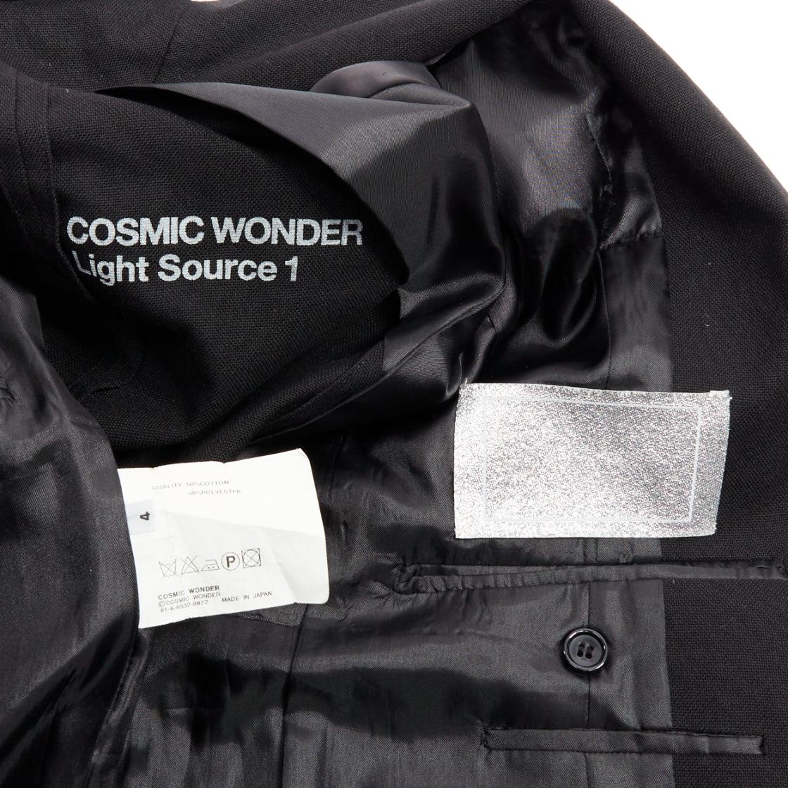 COSMIC WONDER Light Source 1 schwarzer Baumwollblazer US4 M im Angebot 4