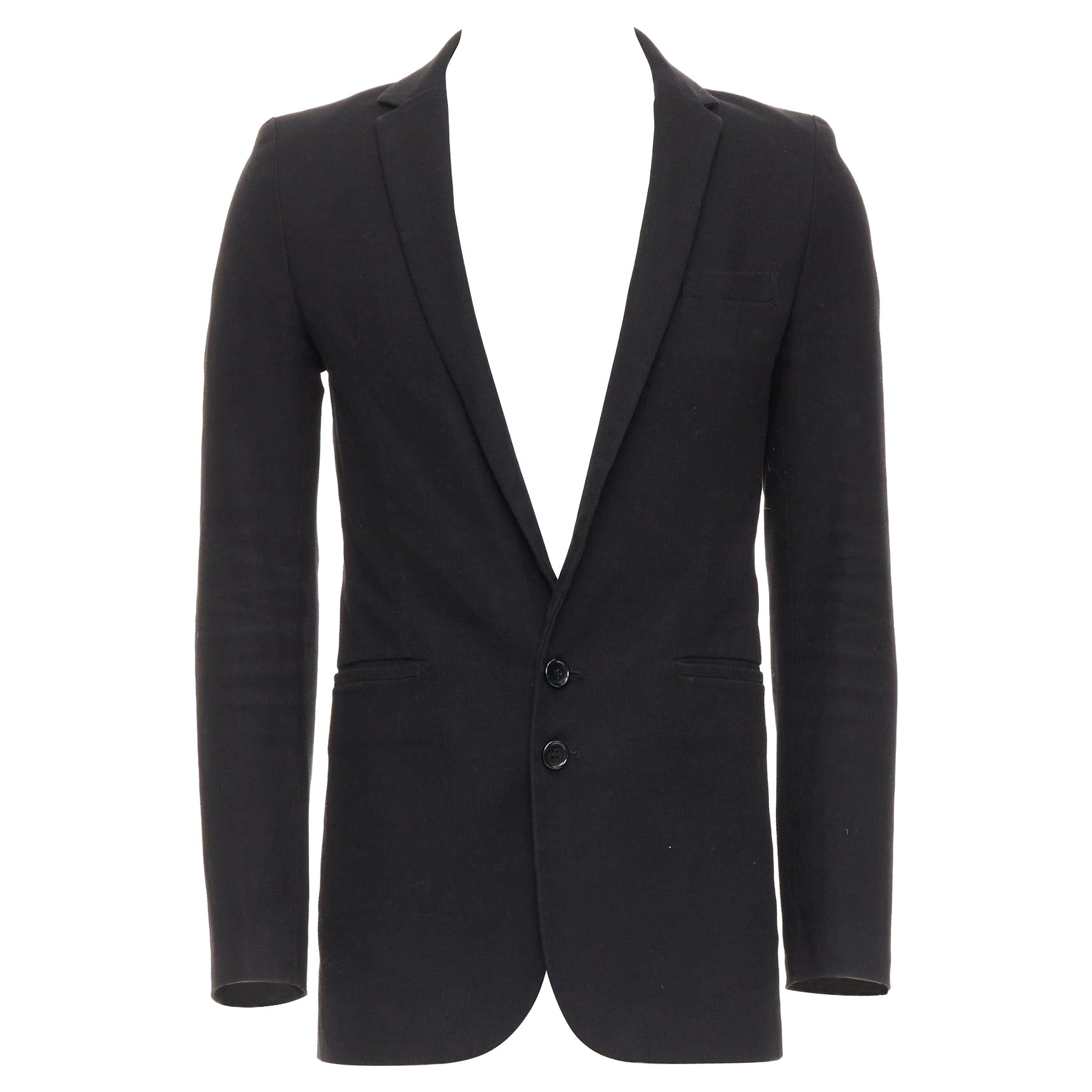 COSMIC WONDER Light Source 1 blazer entallado negro mezcla de algodón US4 M