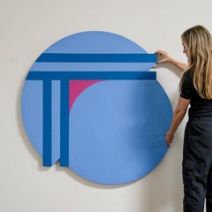 Pintura de bordes duros "Cósmicos" de Marion S. Siciliano