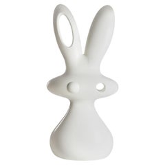 Cosmo Bunny Milky White Sculpture by Aki Kuroda