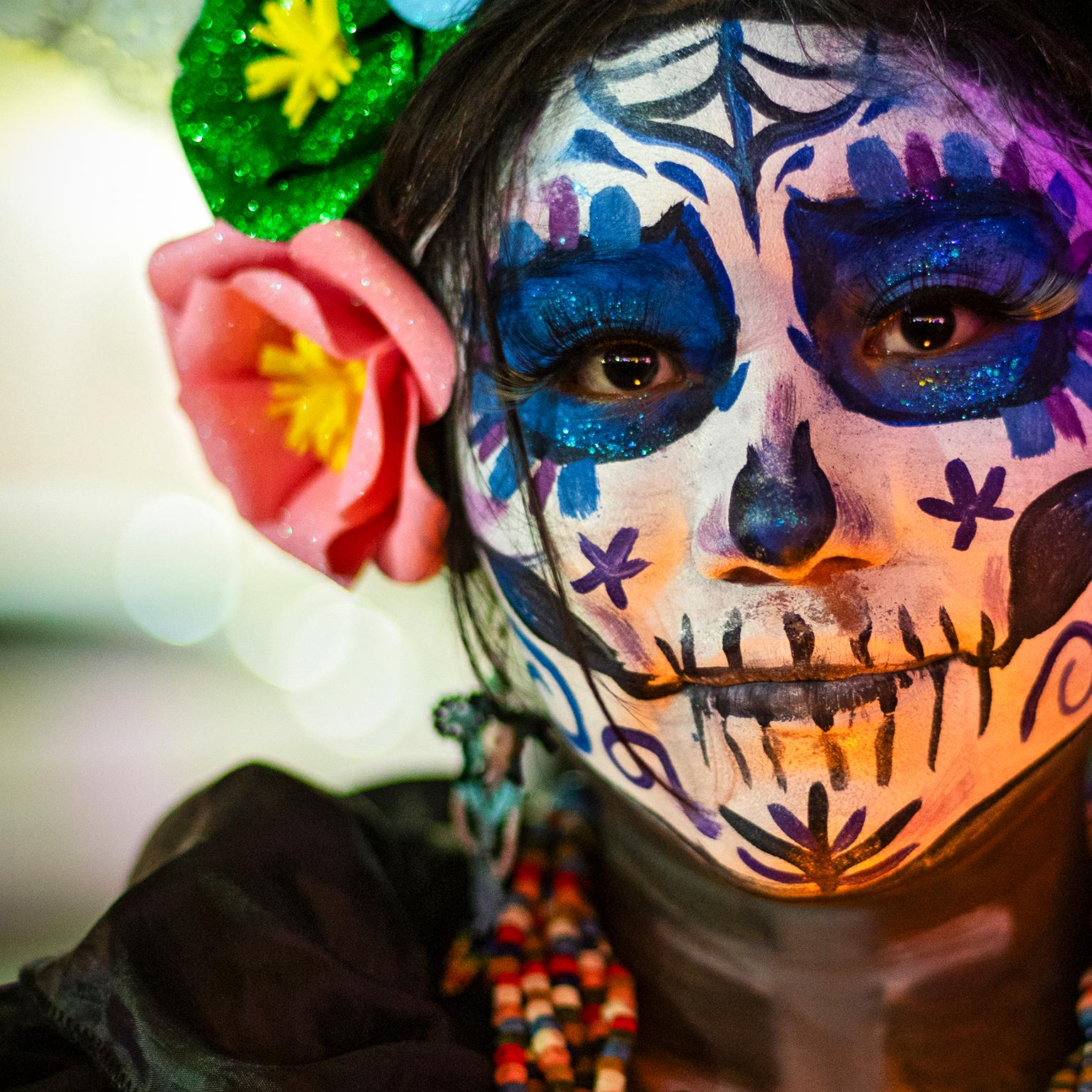 “ I wait for you evermore”, Day of the Dead, Dia de los Muertos, Isla Mujeres, Mexico, 2023

Photograph by Cosmo Condina in colour of a woman in skeleton mask dressed for the celebration of the Day of the Dead. Isla Mujeres, Mexico, 2023 

Archival