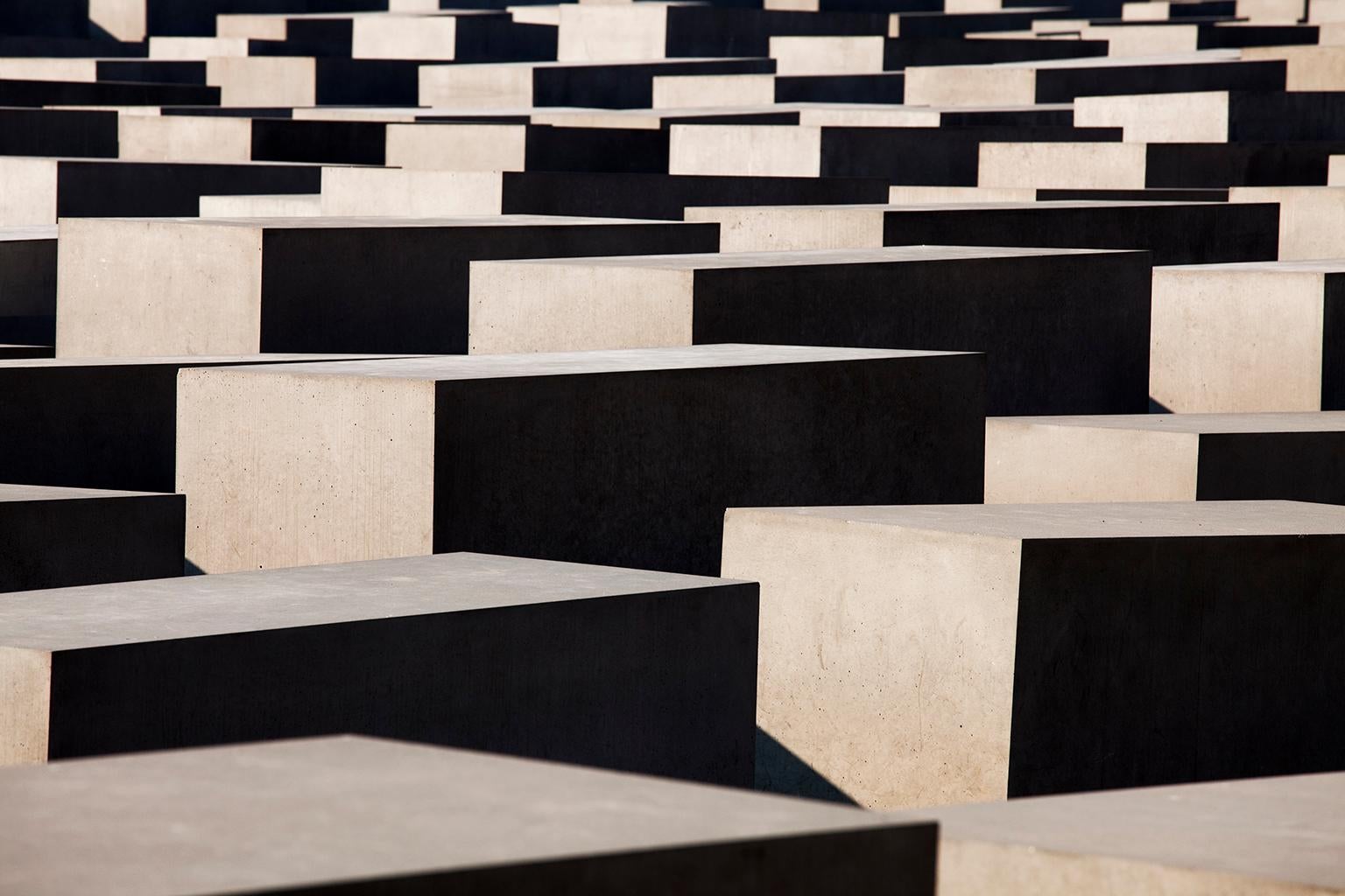  Cosmo Condina Landscape Photograph - " Memorial I to the Murdered Jews of Europe", Berlin Germany.