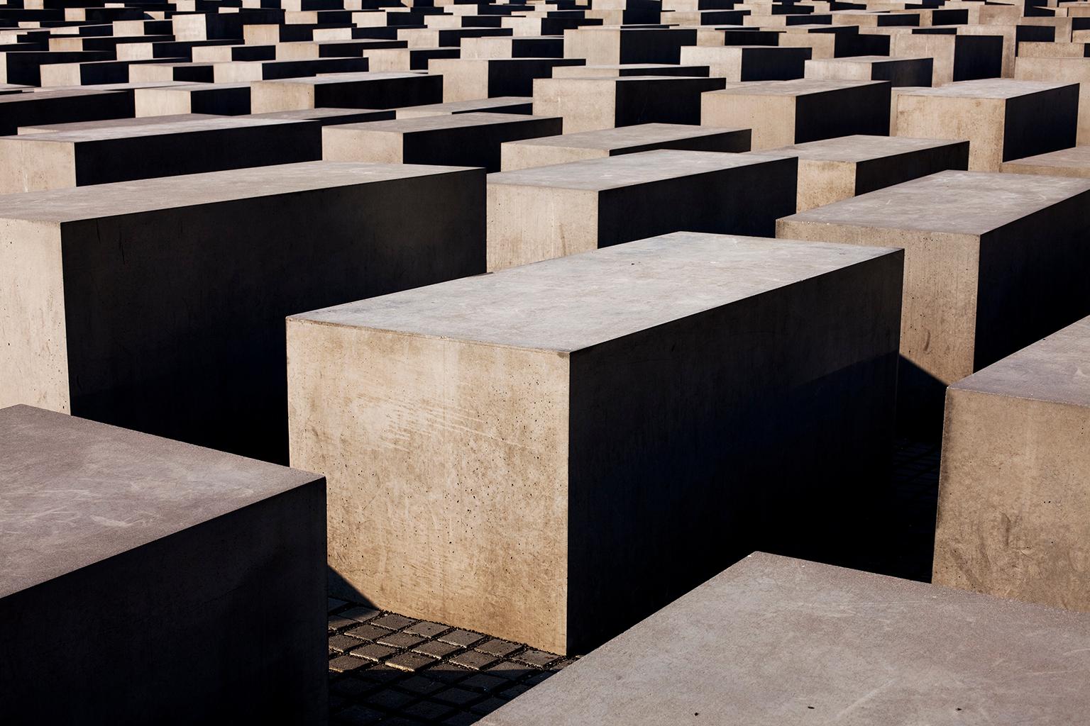  Cosmo Condina Landscape Photograph - " Memorial III, to the Murdered Jews of Europe", Berlin Germany.