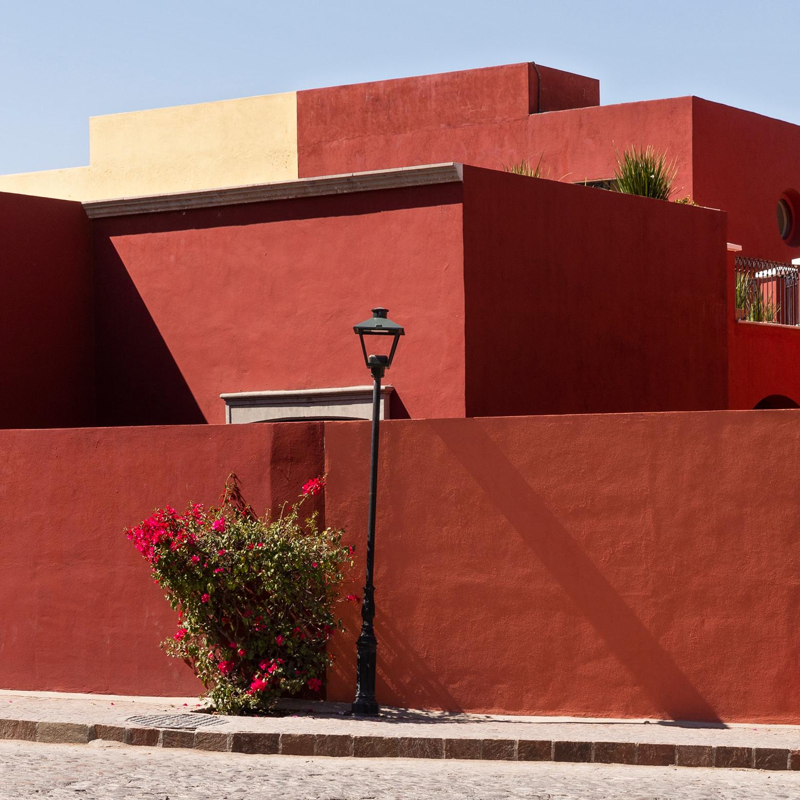 Architectural Study of Adobe Buildings, San Miguel de Allende, Mexico, 2020 - Photograph by  Cosmo Condina