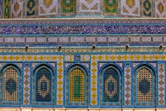 Vintage Dome of the Rock Mosque Exterior, Israel, Jerusalem, 2012