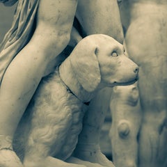 Marble Fountain Statues, Palermo, Sicily, 2017