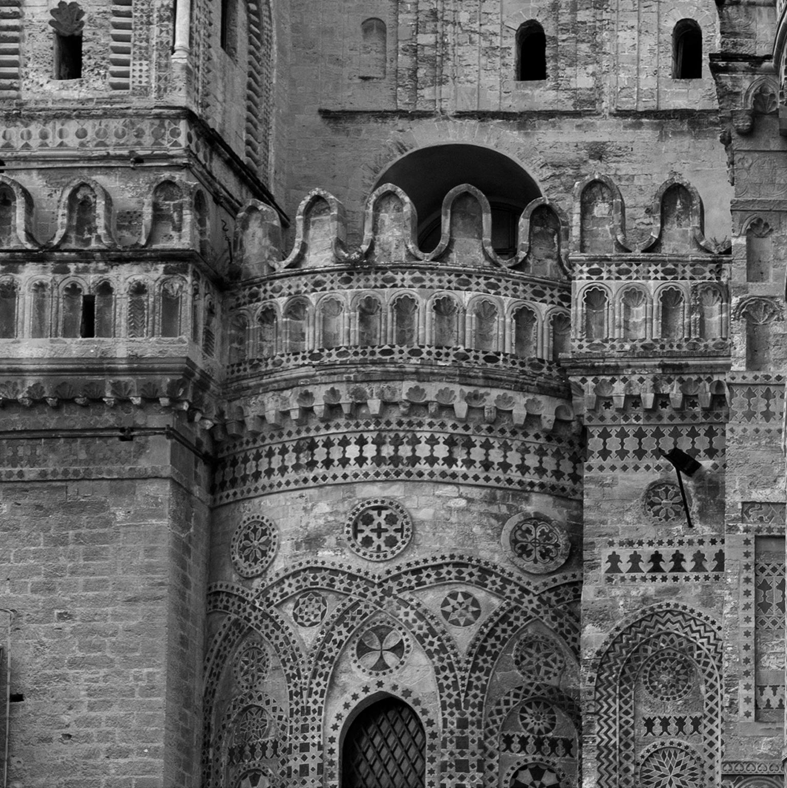 black and white cathedral italy
