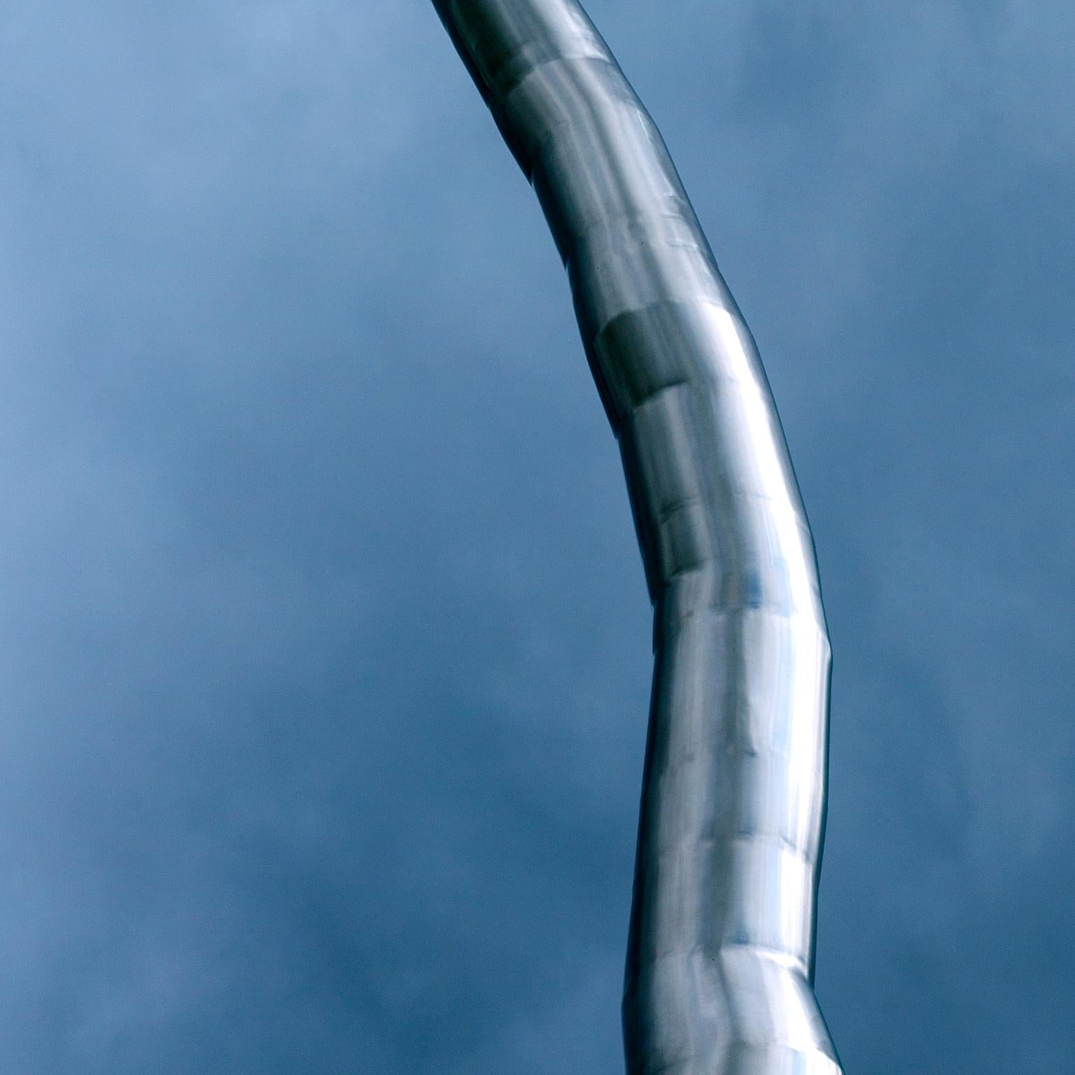 Steel and Sky, Canada, 2015
Photograph by Cosmo Condina. Stainless steel sculpture, Ottawa, Canada, 2015

Archival pigment print 19 X 12.6 in. Edition of 10. This is # 3/10 in the edition.

Colour photograph of stainless steel sculpture “One Hundred