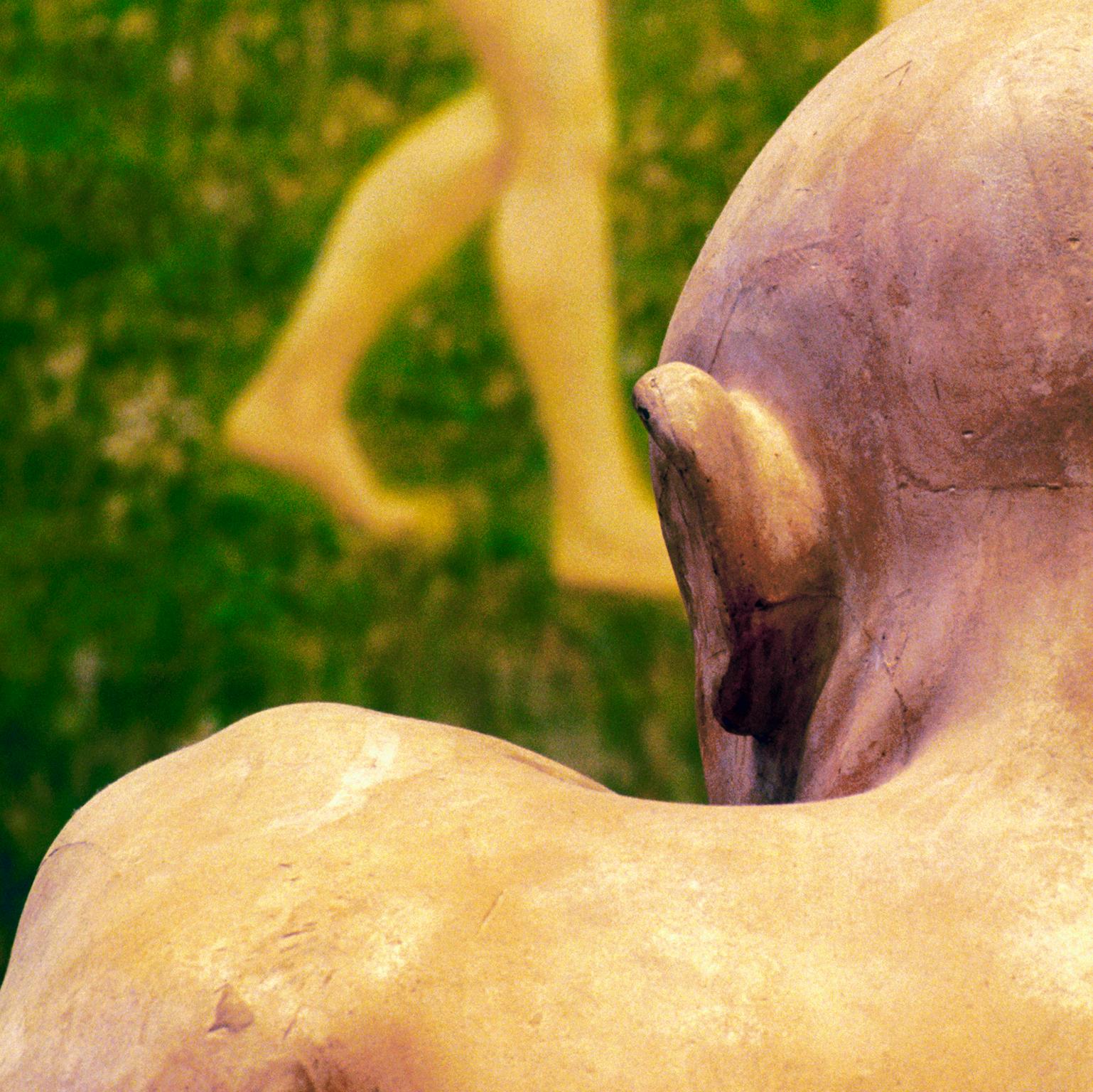 The Three Graces Dancing in my Head. Venice,  Italy, 2002.
Photograph by Cosmo Condina of a statue and painting of the Three Graces. Italy, Venice
Archival Pigment Print, 19” X 12.5”, Edition of 10. This is #3/10 in the edition.
 
A juxtaposition of