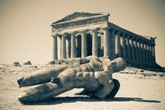 Fallen Icarus, Tempel von Concord, Agrigento, Sizilien, 2017