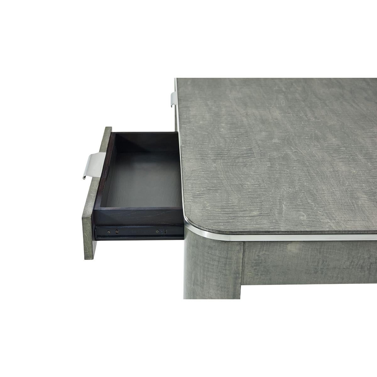 Cosmopolitan Mid Century-Schreibtisch (Metall) im Angebot