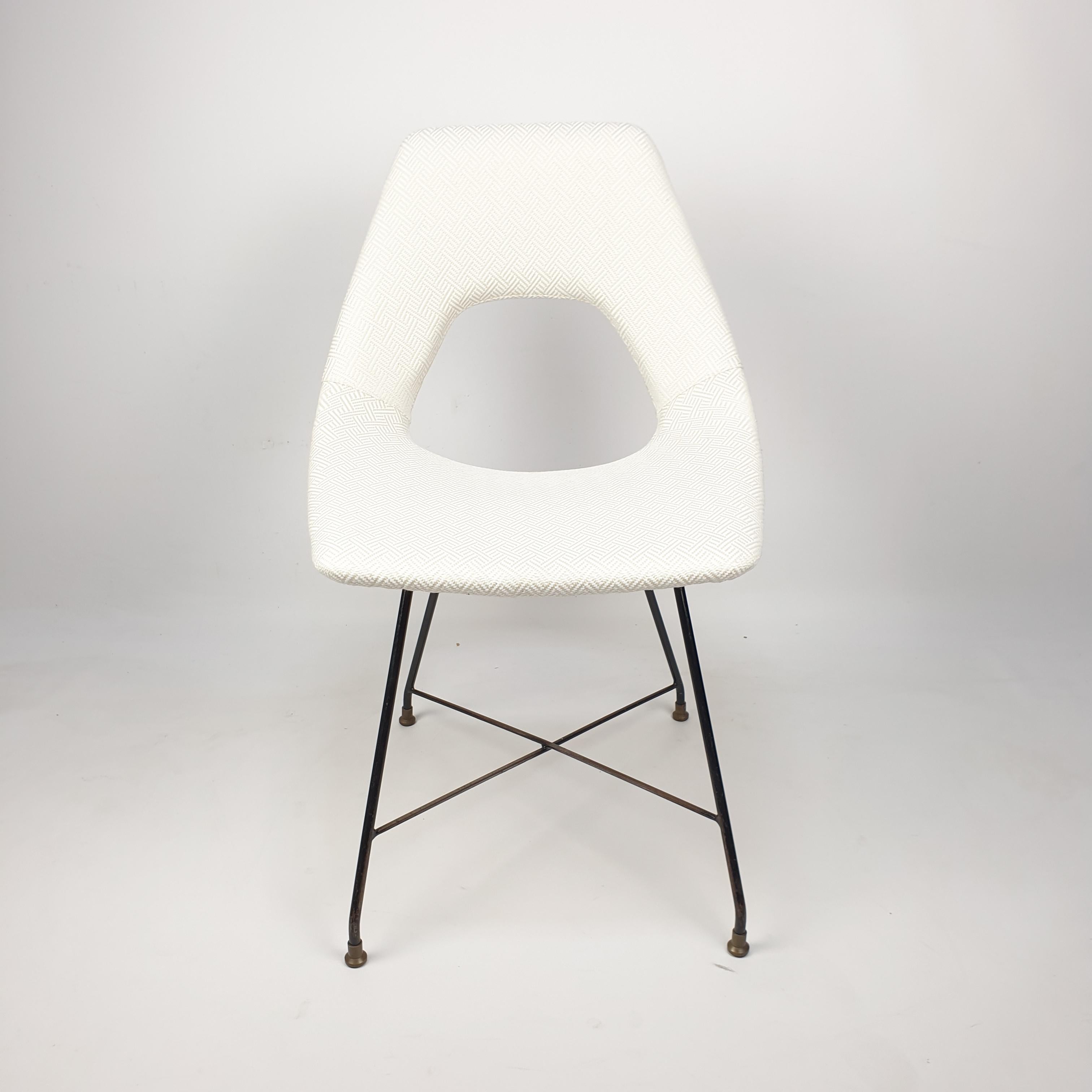 Mid-Century Modern Cosmos Dining Chair by Augusto Bozzi for Saporiti Italia, 1950s For Sale