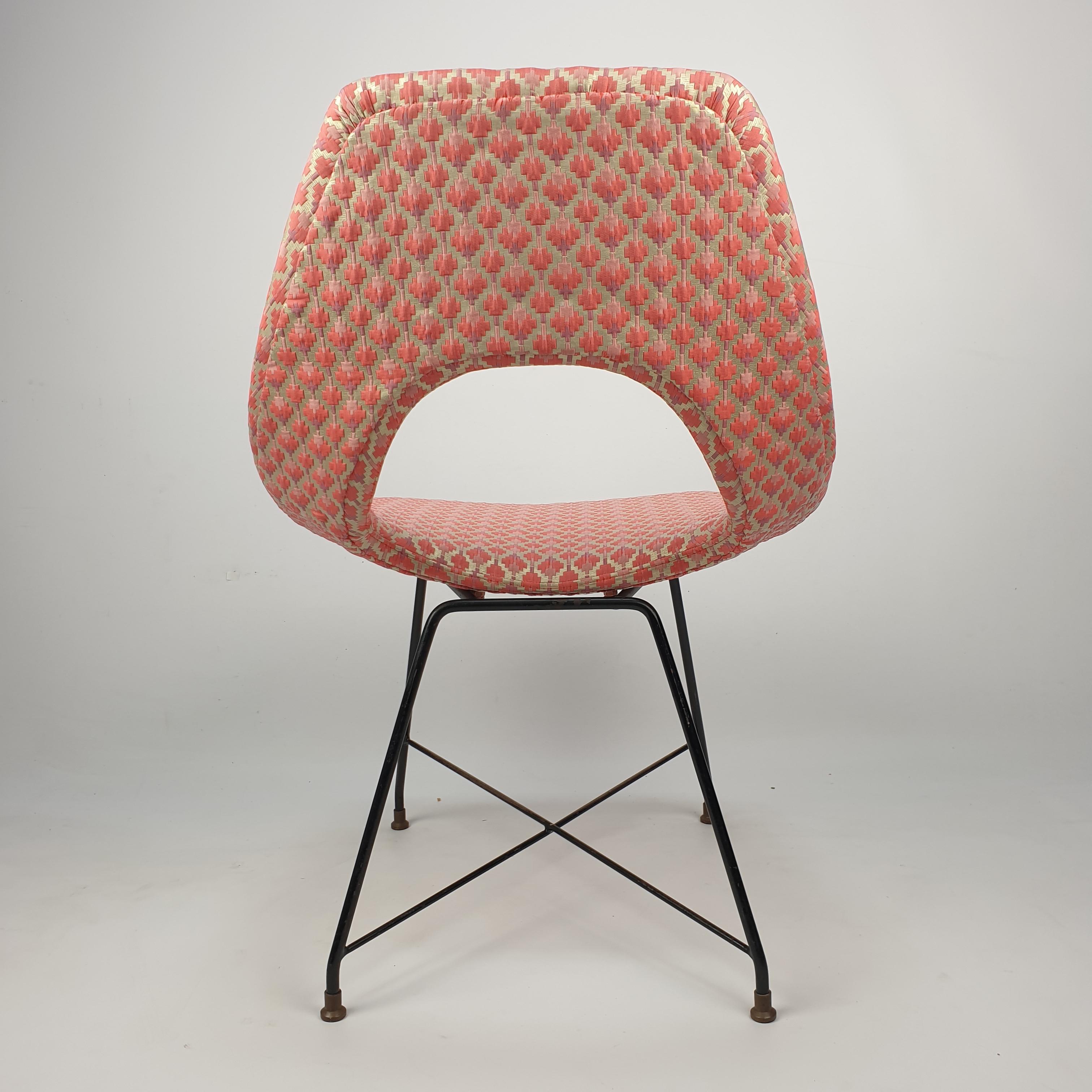 Mid-20th Century Cosmos Dining Chair by Augusto Bozzi for Saporiti Italia, 1950s For Sale