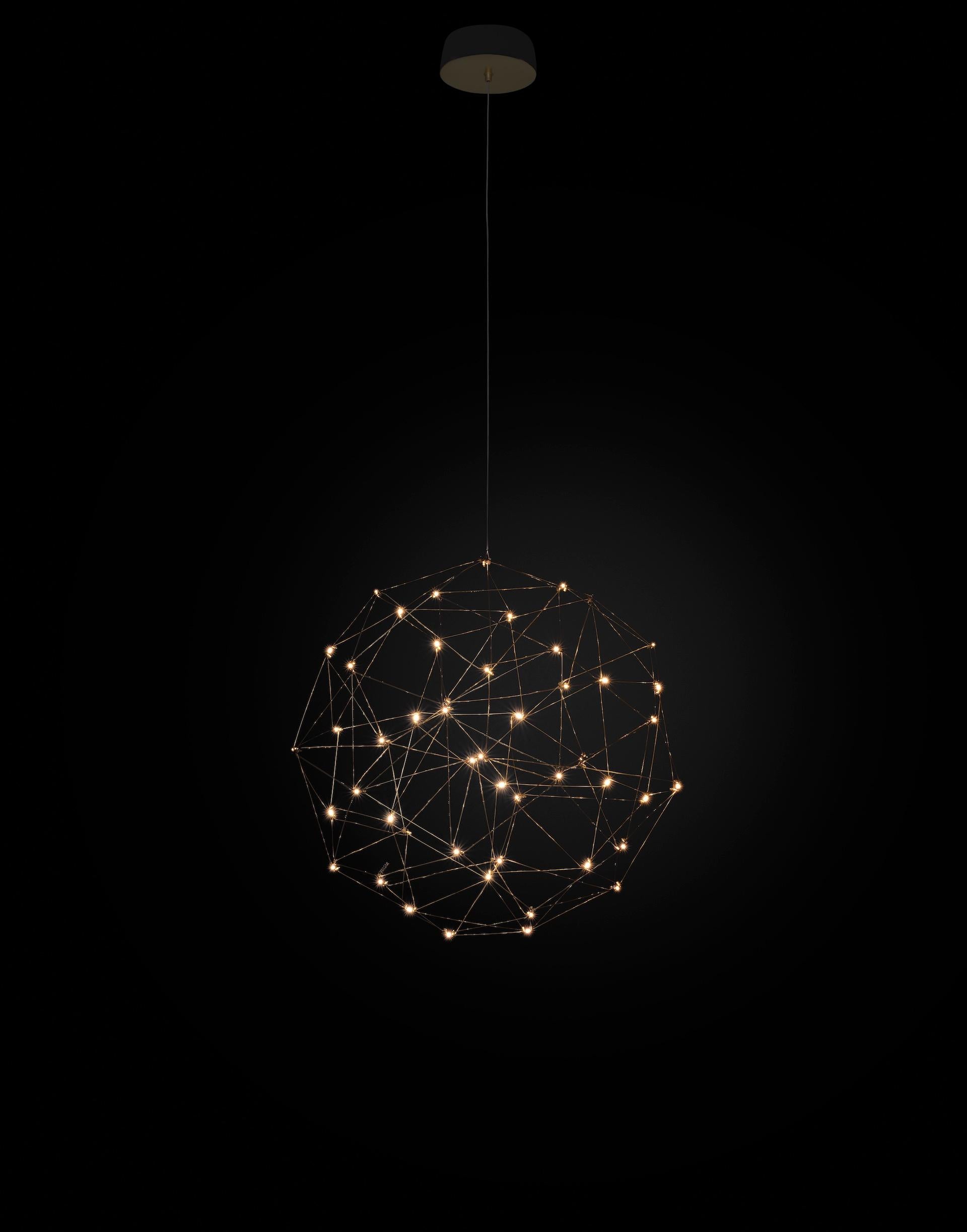Olandese Lampada a sospensione Cosmos Globe, diametro 80 cm. in vendita