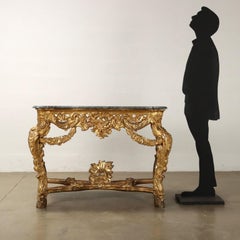 Cosolle Carved and Gilded Naples, 19th century.